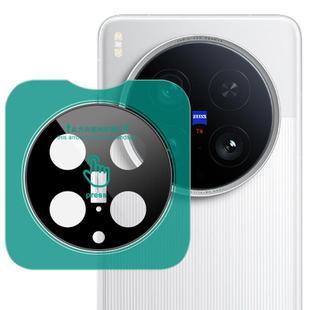 For vivo X200 Ultra imak Black Version HD Glass Rear Camera Lens Film, Self-positioning Version
