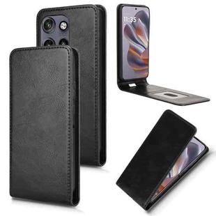 For Motorola Moto S50 5G / Edge 50 Neo 5G Magnetic Vertical Flip Leather Phone Case(Black)