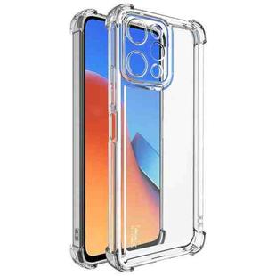 For Redmi 12 4G Global IMAK UX-4 Series Four-corner Shockproof Phone Case(Transparent)