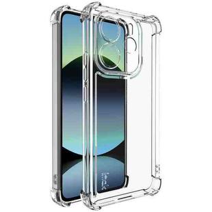 For Redmi Note 14 4G 164.84mm IMAK UX-4 Series Four-corner Shockproof Phone Case(Transparent)