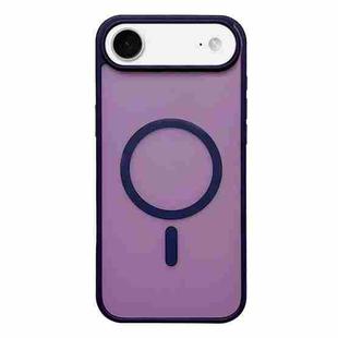 For iPhone 17 Air Frosted Skin Feel MagSafe Phone Case(Dark Purple)