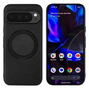 For Google Pixel 9 / Pixel 9 Pro ViLi TCY Series Kevlar Leather Texture Rotating Holder Phone Case(Black)