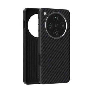 For OPPO Find X8 ABEEL C Carbon Fiber Series 6D Micro Relief MagSafe Phone Case(Black)