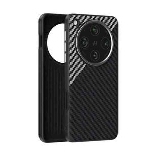 For OPPO Find X8 ABEEL C Carbon Fiber Series 6D Micro Relief MagSafe Phone Case(Black Grey)