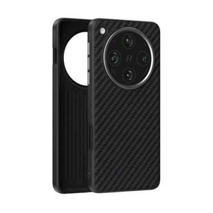 For OPPO Find X8 Pro ABEEL C Carbon Fiber Series 6D Micro Relief MagSafe Phone Case(Black)