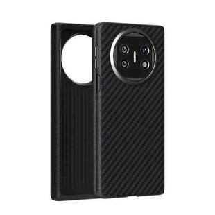 For Huawei Mate X5 / X3 ABEEL C Carbon Fiber Series 6D Micro Relief MagSafe Phone Case(Black)