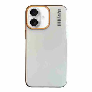 For iPhone 16 Plus Soft Sandy Skin Feel Translucent PC Phone Case(Titanium Grey)