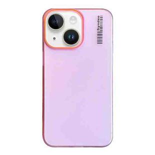 For iPhone 14 Plus Soft Sandy Skin Feel Translucent PC Phone Case(Rose Pink)