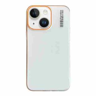 For iPhone 13 mini Soft Sandy Skin Feel Translucent PC Phone Case(Transparent White)