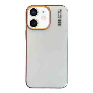 For iPhone 12 Soft Sandy Skin Feel Translucent PC Phone Case(Titanium Grey)