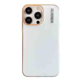 For iPhone 12 Pro Max Soft Sandy Skin Feel Translucent PC Phone Case(Transparent White)