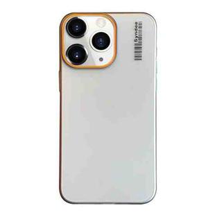 For iPhone 11 Pro Max Soft Sandy Skin Feel Translucent PC Phone Case(Titanium Grey)