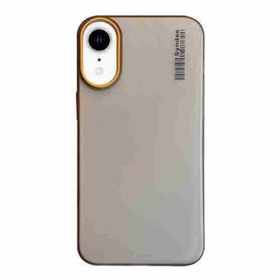 For iPhone XR Soft Sandy Skin Feel Translucent PC Phone Case(Black)