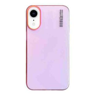 For iPhone XR Soft Sandy Skin Feel Translucent PC Phone Case(Rose Pink)