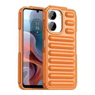 For Xiaomi Poco M6 5G Capsule Series Candy Color IMD Phone Case(Orange)