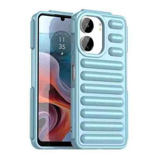 For Xiaomi Poco M6 5G Capsule Series Candy Color IMD Phone Case(Blue)