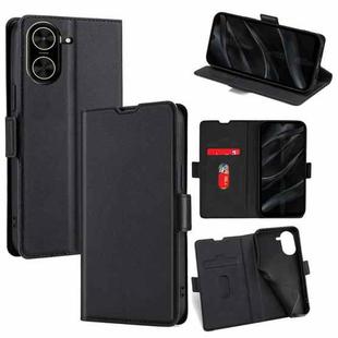 For Redmi A5 4G 171.7mm Ultra-thin Voltage Side Buckle Horizontal Flip Leather Phone Case(Black)