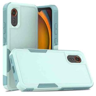 For Samsung Galaxy XCover7 2 in 1 PC + TPU Phone Case(Light Green)