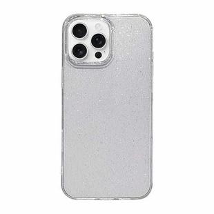 For iPhone 15 Pro Max Starry Sky Glitter Clear TPU Phone Case(Transparent)