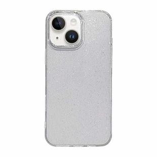 For iPhone 14 Plus Starry Sky Glitter Clear TPU Phone Case(Transparent)