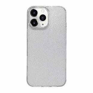 For iPhone 11 Pro Max Starry Sky Glitter Clear TPU Phone Case(Transparent)