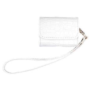 For AirPods Pro 2 Crocodile Texture Earphones Protective Case(White)