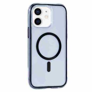 For iPhone 11 Vacuum Airbag Y2 Series Transparent MagSafe Magnetic Phone Case(Black)