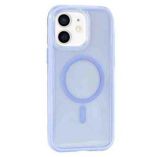 For iPhone 11 Vacuum Airbag Y2 Series Transparent MagSafe Magnetic Phone Case(Lilac)
