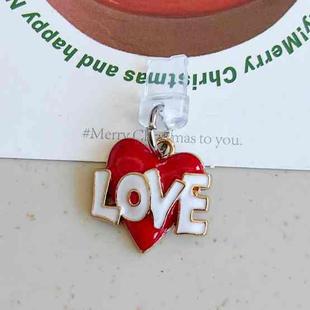 For 8 Pin Christmas Series Dust Plug(Love)