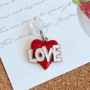 For Micro USB Christmas Series Dust Plug(Love)