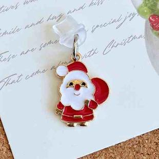 For Micro USB Christmas Series Dust Plug(Santa)