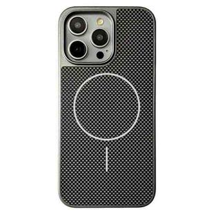 For iPhone 15 Pro Pita Series MagSafe TPU + PC Texture Phone Case(Grey)