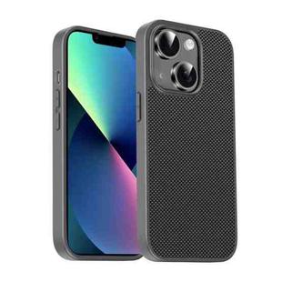 For iPhone 13 Pita Series TPU + PC Texture Phone Case(Grey)