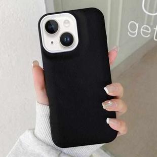 For iPhone 15 Leather Texture Phone Case(Black)