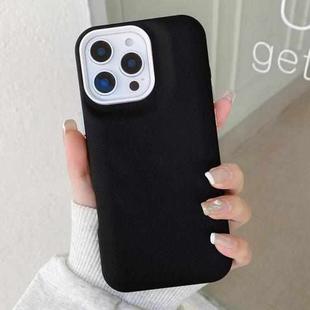 For iPhone 15 Pro Leather Texture Phone Case(Black)