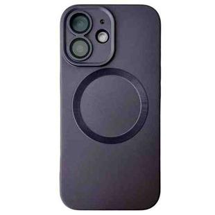 For iPhone 11 Metallic Paint CD Texture MagSafe TPU Phone Case(Grey)