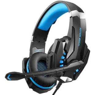 KOTION EACH G9000 Pro On-Ear Gaming Headset with Mic, Cable Length: About 2.1m(Black Blue)