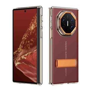 For Huawei Mate XT Ultimate Ice-Cold Holder PC Hybrid TPU Phone Case(Orange)