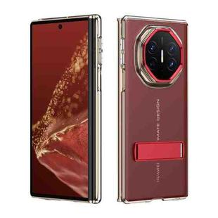 For Huawei Mate XT Ultimate Ice-Cold Holder PC Hybrid TPU Phone Case(Red)