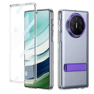 For Huawei Mate X5 Ice-Cold Holder PC Hybrid TPU Phone Case(Purple)