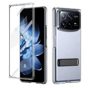 For Xiaomi Mix Fold 4 Ice-Cold Holder PC Hybrid TPU Phone Case(Black)