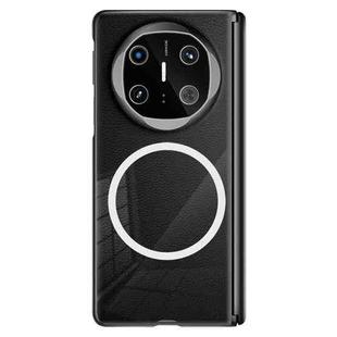 For Huawei Mate X6 Clear MagSafe PC Full Coverage Phone Case(Black)