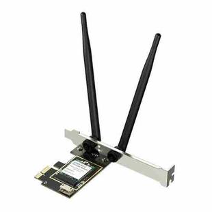 EDUP EP-9617ES 900Mbps WiFi 6 Bluetooth 5.4 Dual-Band 2.4G / 5G PCI-E Wireless WiFi Adapter(Black)