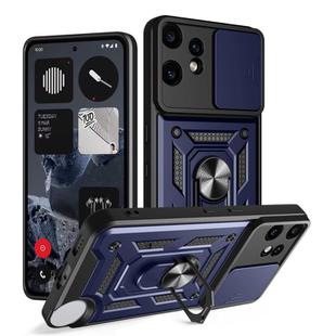 For Nothing CMF Phone 2 Pro Sliding Camera Cover Design TPU+PC Phone Case(Blue)