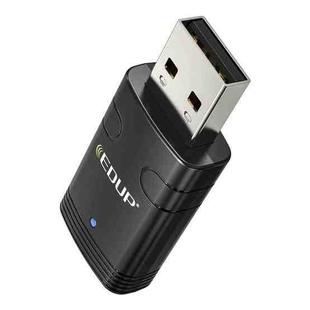 EDUP EP-AX910 900Mbps WiFi 6 Bluetooth 5.3 USB WiFi Adapter Dual-Band Wireless Network Card(Black)