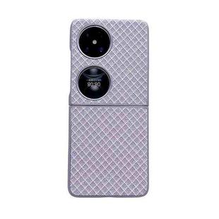 For Huawei Pocket 2 Sparkling Diamond Rhombus PC Phone Case(Purple)