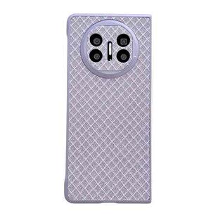 For Huawei Mate X3 / X5 Sparkling Diamond Rhombus PC Phone Case(Purple)