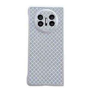 For Huawei Mate X3 / X5 Sparkling Diamond Rhombus PC Phone Case(Silver)