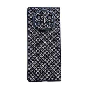 For Huawei Mate X3 / X5 Sparkling Diamond Rhombus PC Phone Case(Black)