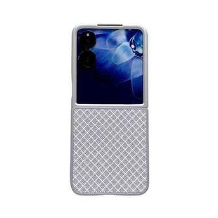 For Xiaomi Mix Flip Sparkling Diamond Rhombus PC Phone Case(Silver)